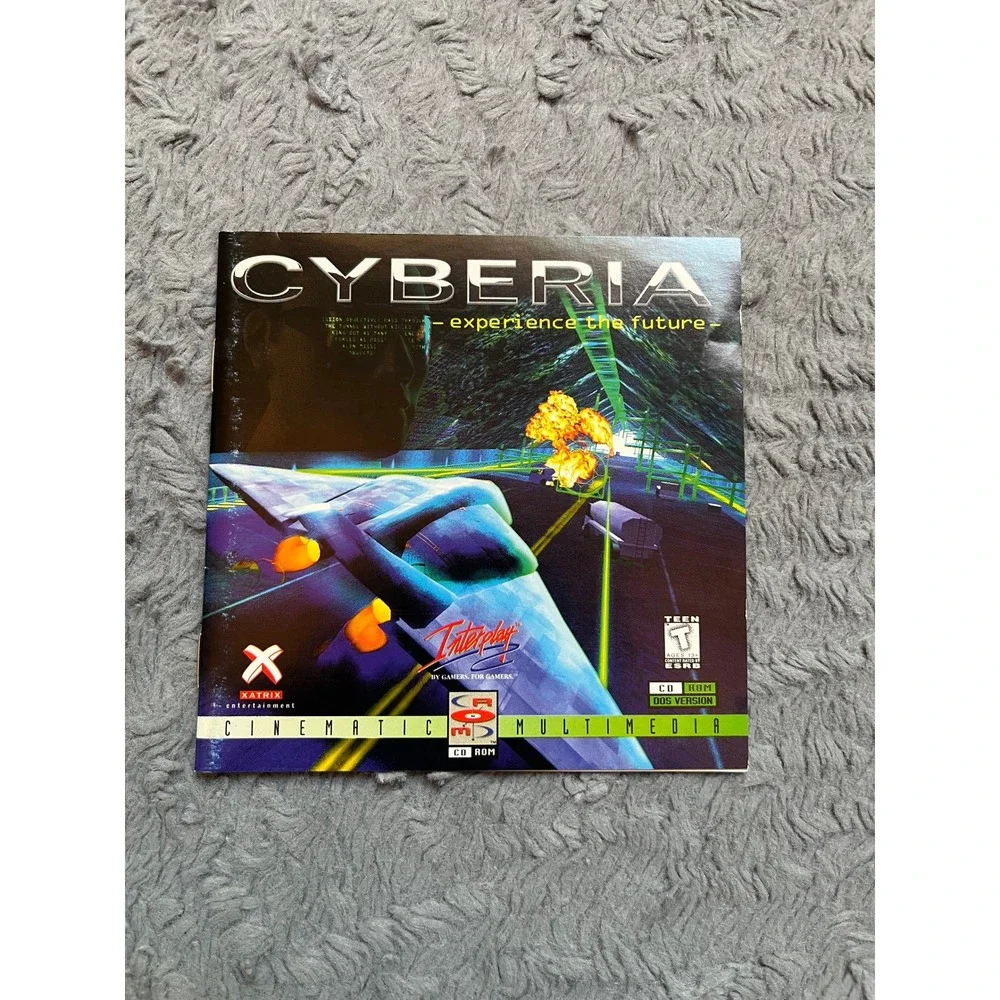 Cyberia 1 and 2 Resurrection PC Videogame Bundle Windows Interplay Retro Sci-Fi